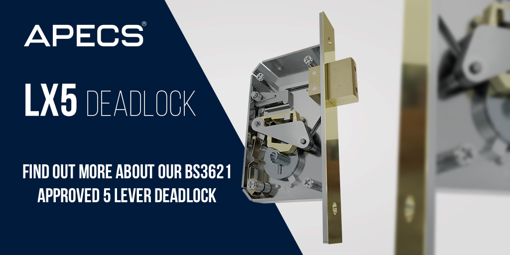 LX5 5 Lever Mortice Deadlock