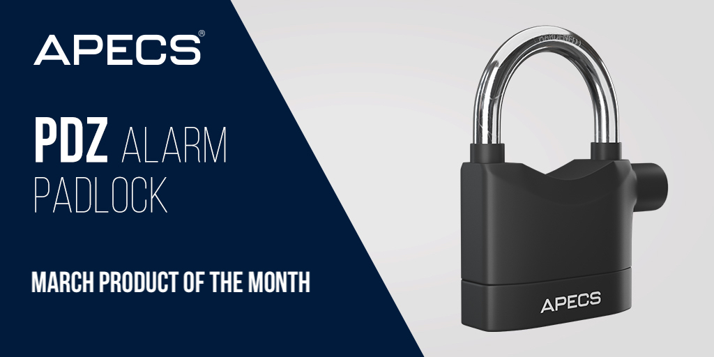 Product of the Month - PDZ Alarm Padlock